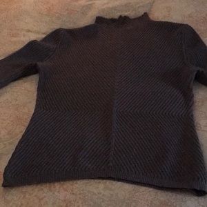 Piazza Sempione Sweater - Brown Merino Wool Size Small